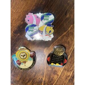 Lot Of 3 Pins INTERNATIONAL BALLOON FIESTA New Mexico Albuquerque Vintage 1990s